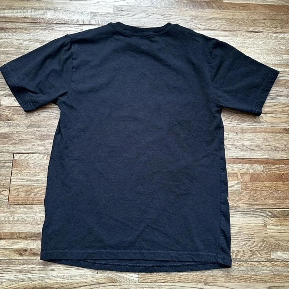 JACK-O-LANTERN PUMPKIN BAT T-SHIRT BLACK HALLOWEEN KIDS‎ SIZE L 10-12